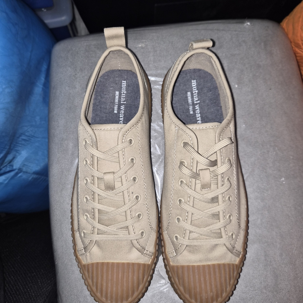 Marshall Men's Tan Canvas Sneakers